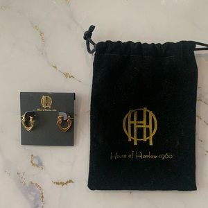 House of Harlow earrings